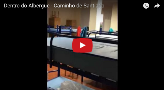 Dentro do Albergue – Caminho de Santiago